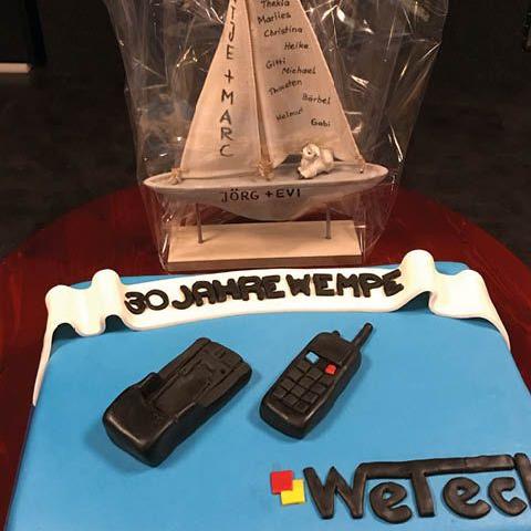 30 Jahre Wempe Kuchen